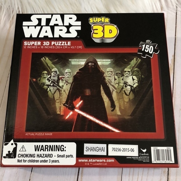 Star Wars Super 3D 150 piece puzzle. Sealed - Picture 2 of 4